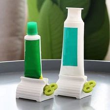 3pcs Toothpaste Tube Squeezer Dispenser Easy Rolling Tool Bathroom Accessory