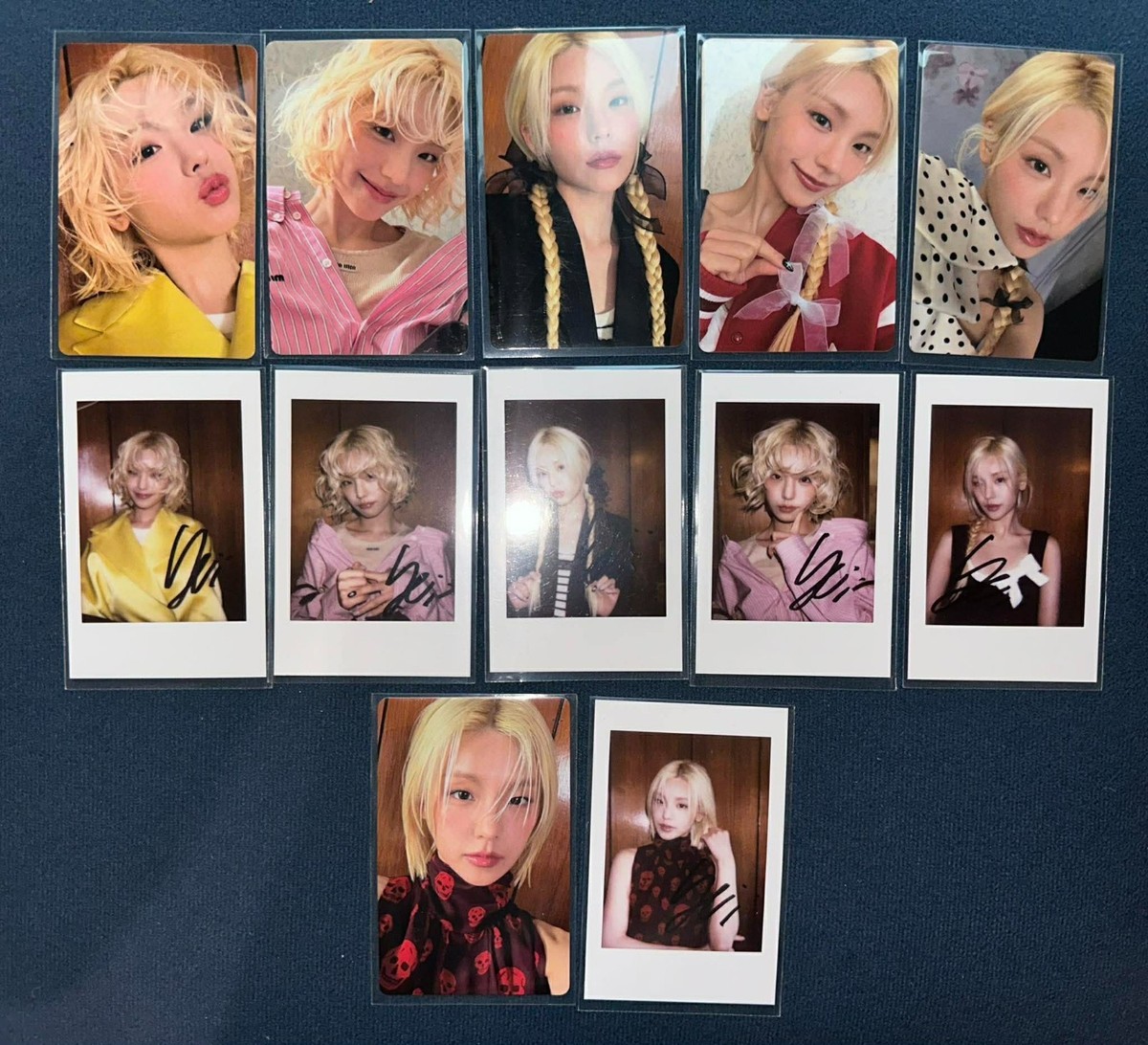 itzy イェジ　yeji 中国限定　雑誌　arena トレカ　10枚セット ITZY OFFICIAL YEJI ARENA HOMME PLUS CHINA MAGAZINE PHOTOCARD SET