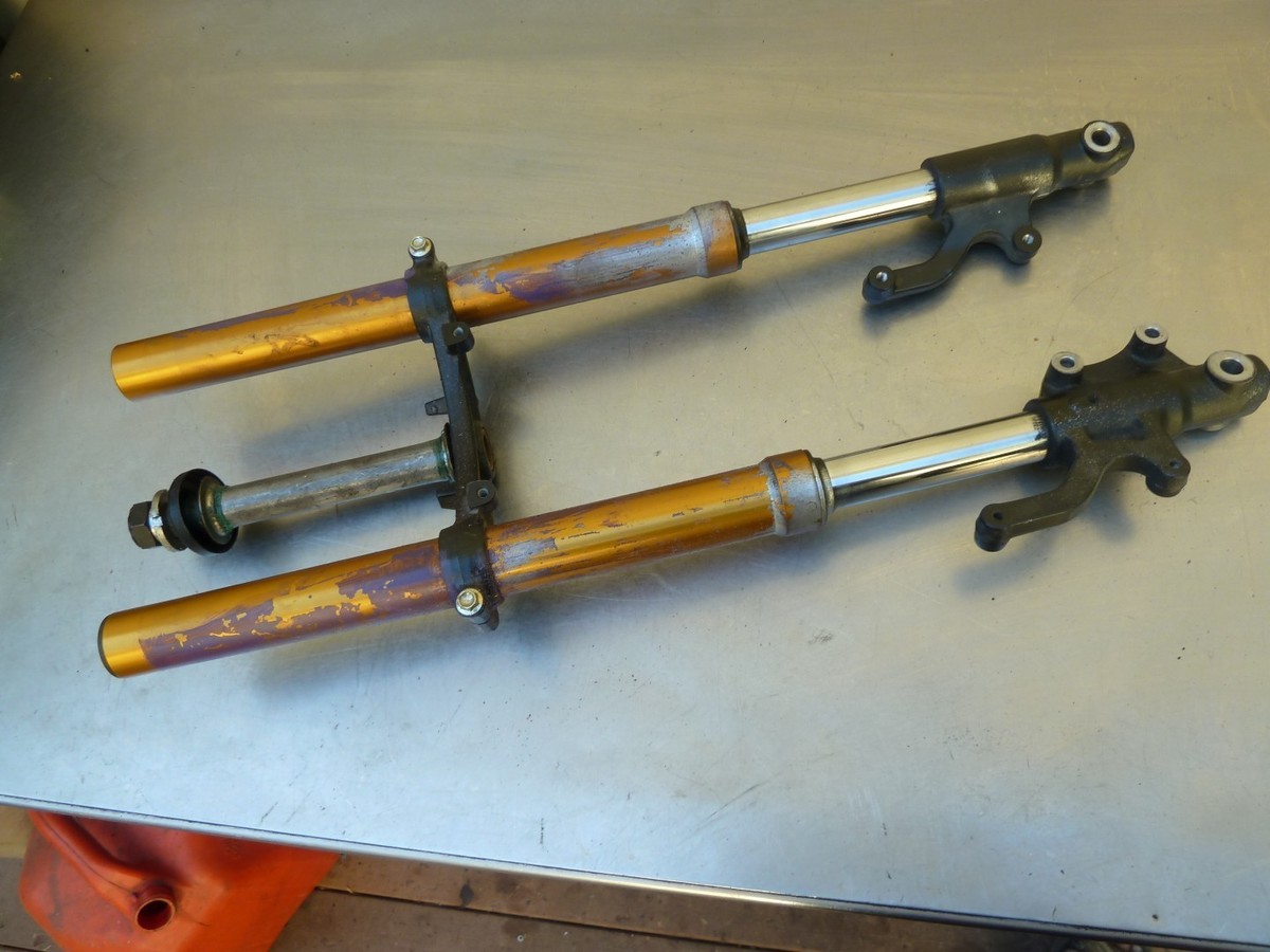 Front forks suspension Z125 PRO 17 17-22 OEM Kawasaki #N26 | eBay