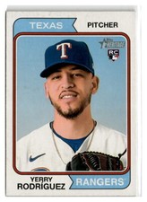 2023 Topps Heritage #320 Yerry Rodriguez