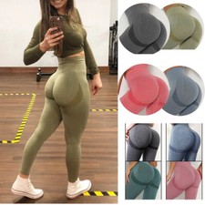 Women High Waist Leggings Yoga Pants Anti-Cellulite Fitness Push-Up Compression