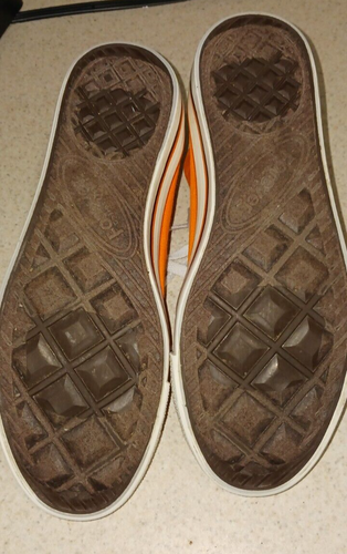 UNIVERSITY TENNESSEE VOLUNTEERS MEN'S SHOES size 9 BIG LOGO HIGH TOP CHUCK STYLE - Picture 6 of 6