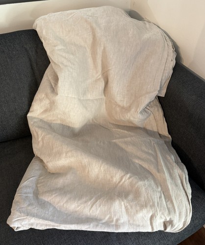 Restoration Hardware Linen Duvet Cover Full/Queen