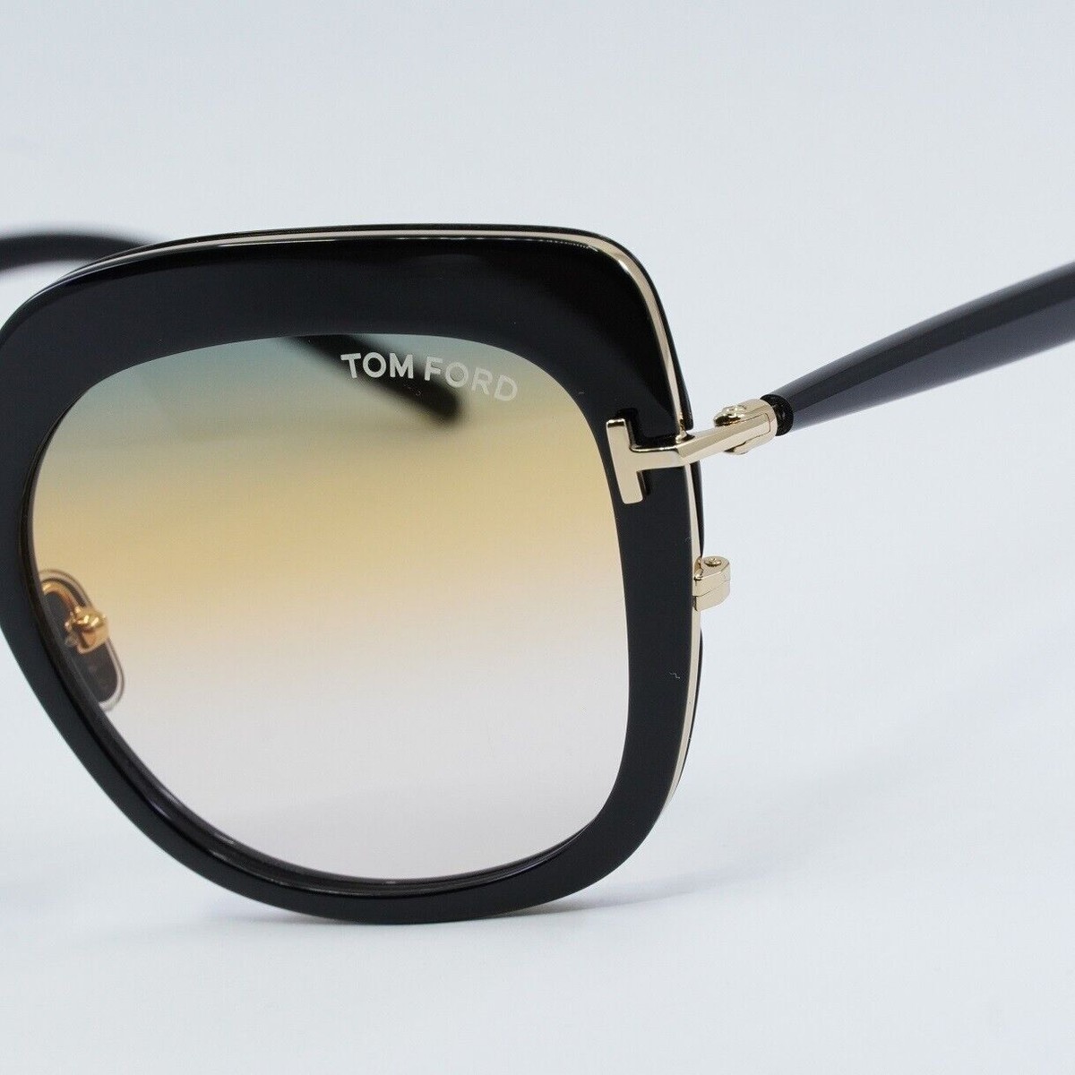 New TOM FORD FT0945 01B Black/Gradient Gold 55-23-140 