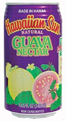 Hawaiian Sun Nectar, Guava, 11.5-Ounce (Pack of 24)