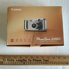 Canon PowerShot A460 Digital Camera -BOX AND MANUAL ONLY-