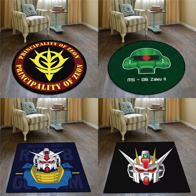 New Anime GUNDAM Non-slip Carpet Floor Mat Door Mat Chair Cushion
