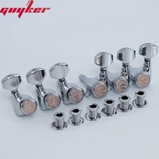 GUYKER 3R3L Guitar Locking Tuners Electric Guitar Machine Heads Tuner Metal CR