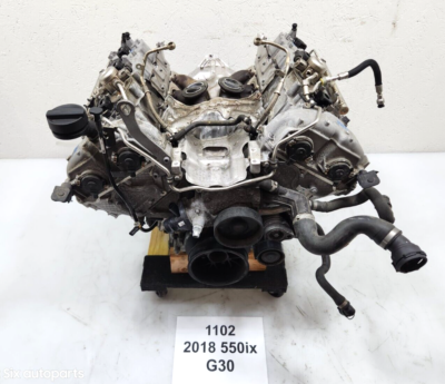 ✓OEM BMW G30 G12 M550 750 Engine Motor Long Block N63 AWD 44C V8