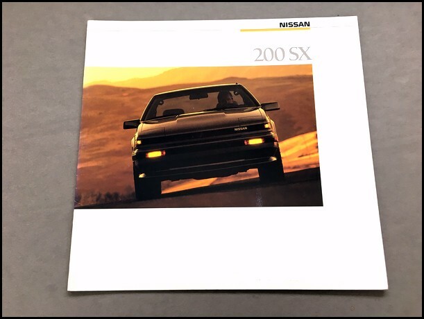 88ページ 1988 Nissan 200SX 200 SX 200-SX 18-page Original Car Sales
