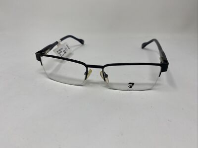 SEVEN 7 FOR ALL MANKID PISMO BLACK TORTOISE 54/17/140 FLEX HINGE EYEGLASS D642