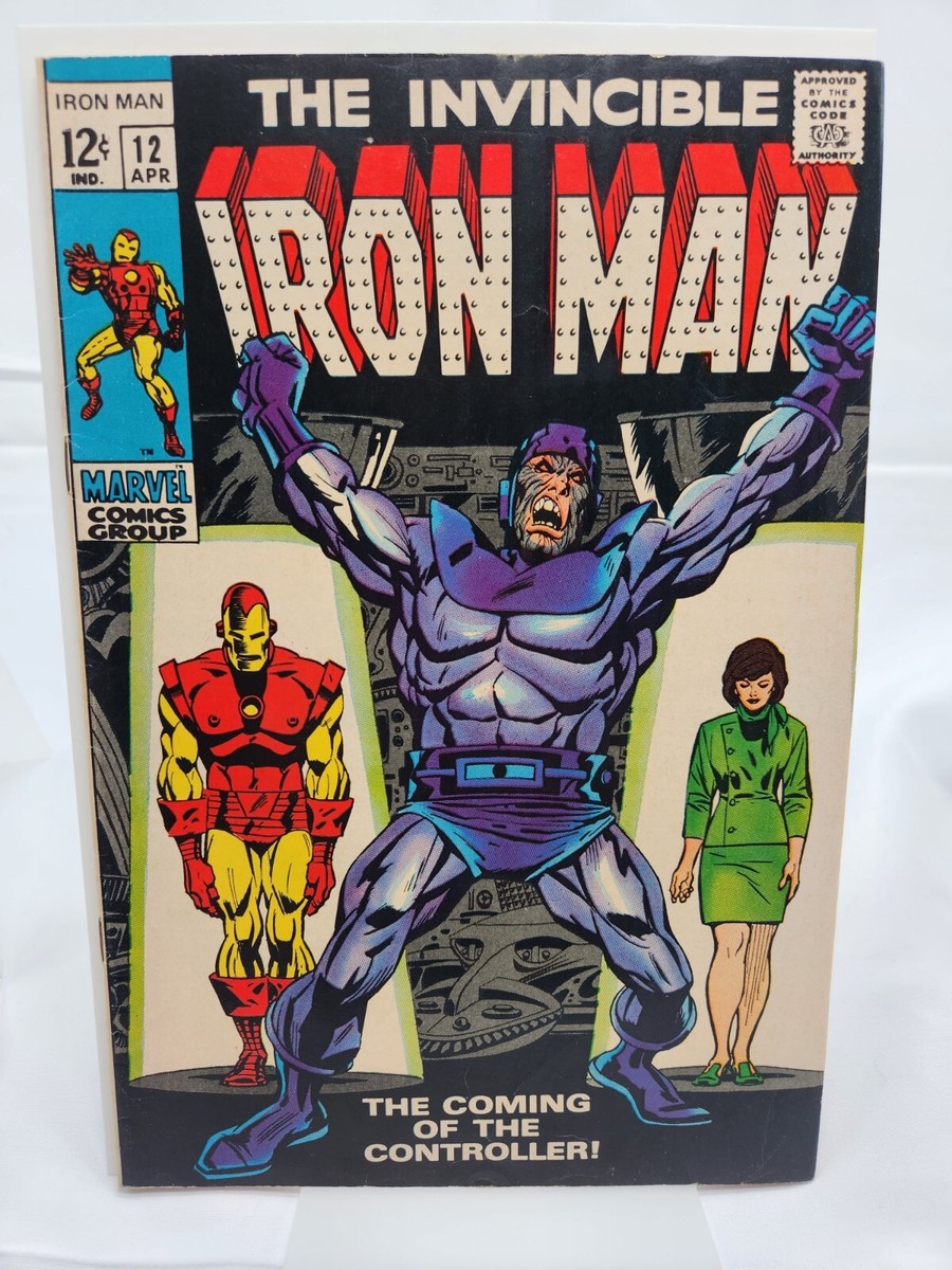 マーベルIron Man #12 1969 1st Controller