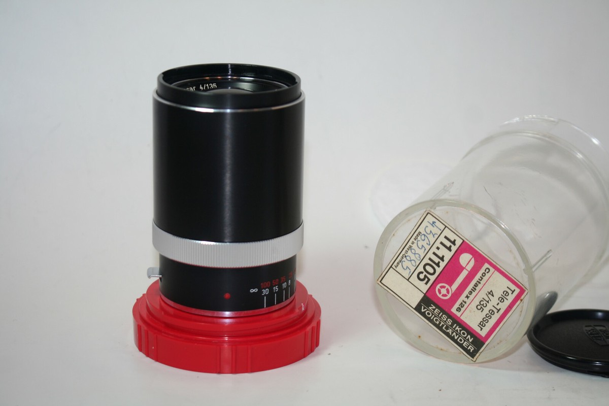 ★CarlZeiss Tele-Tessar4/135★ContaFlex126 CARL ZEISS TELE TESSAR 135mm 1:4 LENS for Zeiss Ikon