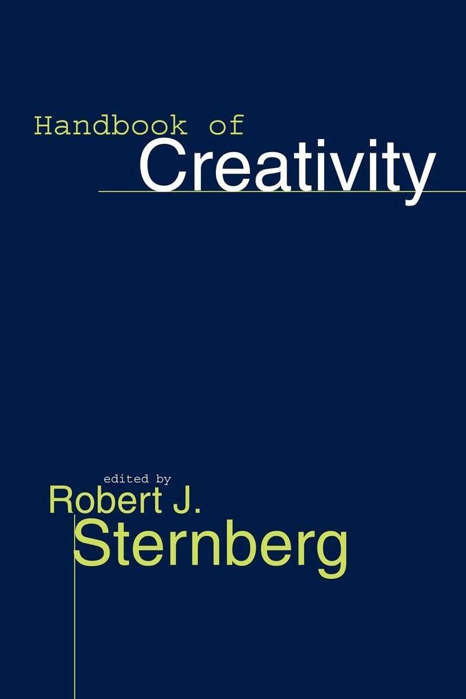 Thumbnail - Handbook Of Creativity | Englisch