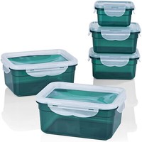 10-Tlg Gourmetmaxx Vorratsdosen Set Klick-It Dosen Frischhaltedosen Gefrierdosen