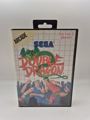 Double Dragon Sega Master System Spiele Cartridge Cart