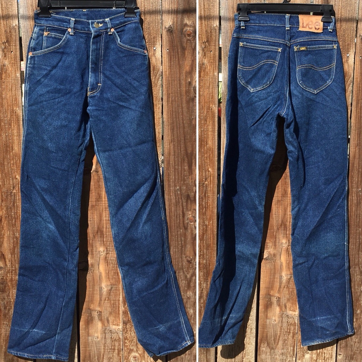 Vintage Lee Jeans High Waist Union Made In USA Talon 42 Vintage Lee Jeans High Waist Union Made In USA Talon 42