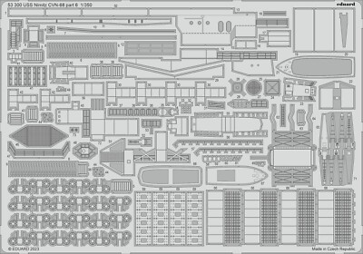 EDUARD 1/350 Ship- USS Nimitz CVN68 Part 6 for TSM  EDU53300
