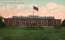 Postcard MA Haverhill Massachusetts Bradford Academy 1912 Vintage PC H700