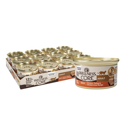 CORE Grain-Free Wet Cat Food, Natural Canned Food for Cats, Made with Real Me...