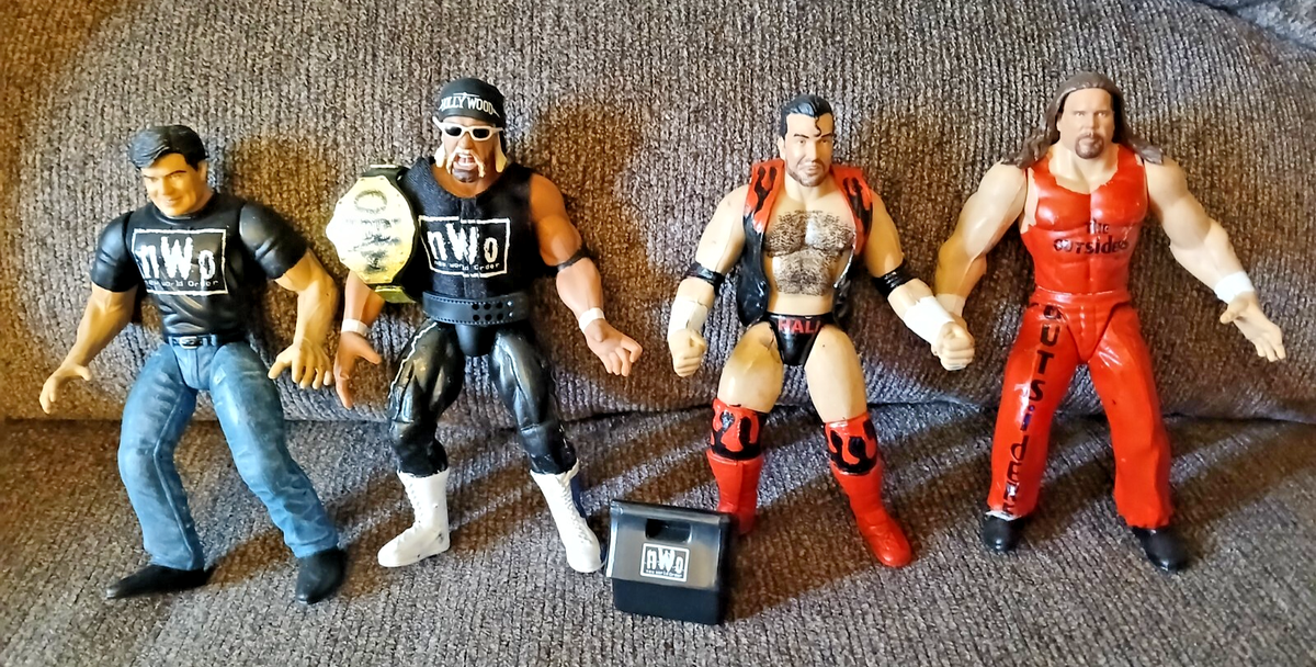 NWO Figure LOT CUSTOM BCA Bone Crunching Action HOGAN BISCHOFF
