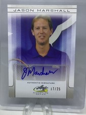 2017 Leaf Signature Series Tennis Silver Auto /25 Jason Marshall