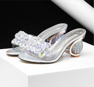 womens silver slippers