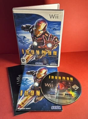 Iron Man The Official Videogame Nintendo Wii Game with manual 2008 - Image 1 of 4