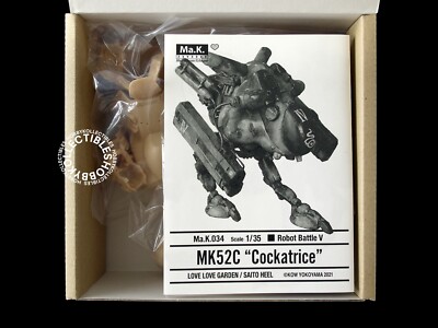 【まーちゃんさま】* vintage ornament ❀ 注文の多いコックさん Ma.K Love Love Garden 1/35 Robot Battle V MK52C Cockatrice