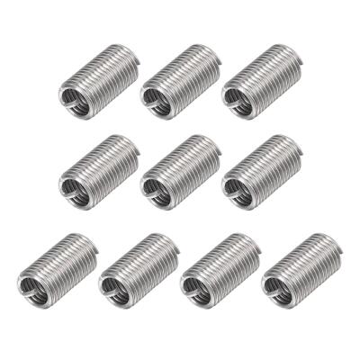 10pcs 1/2-13 UNC 3.0D 304 Stainless Steel Wire Thread Insert Threaded Sleeve