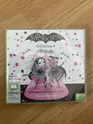 Brand New+Sealed Isadora Moon Collection 4 Audio MP3 ready Read By Katy Sobey