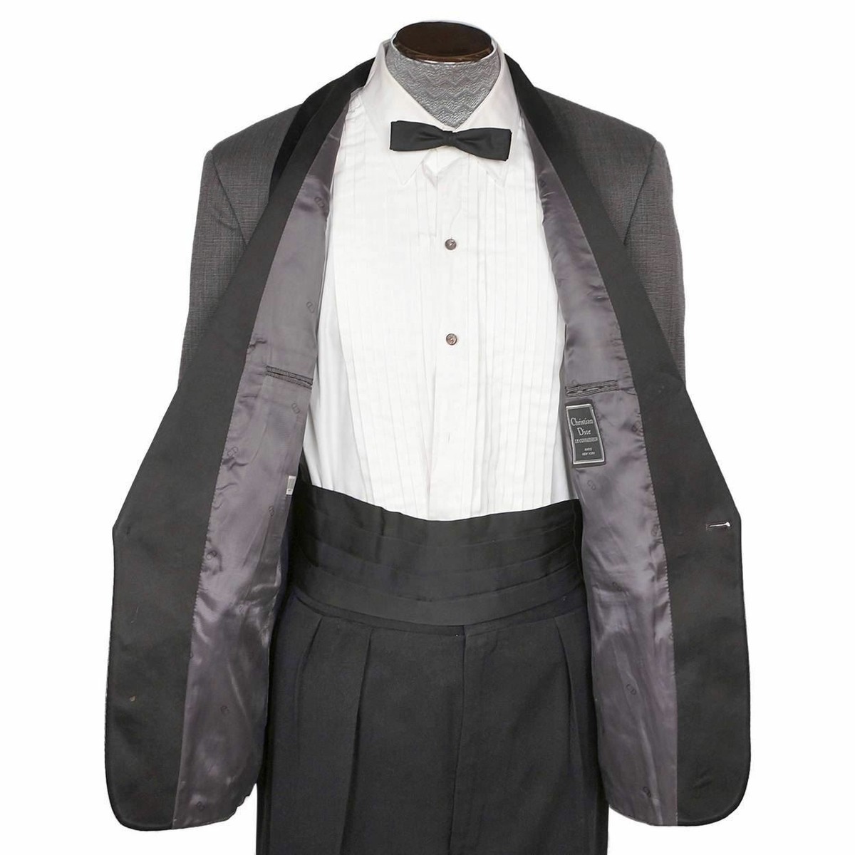 Vintage Christian Dior Le Connaisseur Tux Dinner Jacket Vintage Christian Dior Le Connaisseur Tux Dinner Jacket