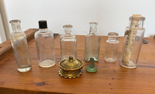 JOB LOT OF ANTIQUE INK BOTTLES