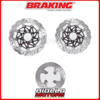 SATZ BREMSSCHEIBEN BRAKING DUCATI MULTISTRADA 1260 ABS 1262 2018 - 2020 VORNE 