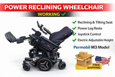 Permobil M3 Corpus Power Wheelchair Seat Lift Tilt R-Net 2021 CAMO Trim