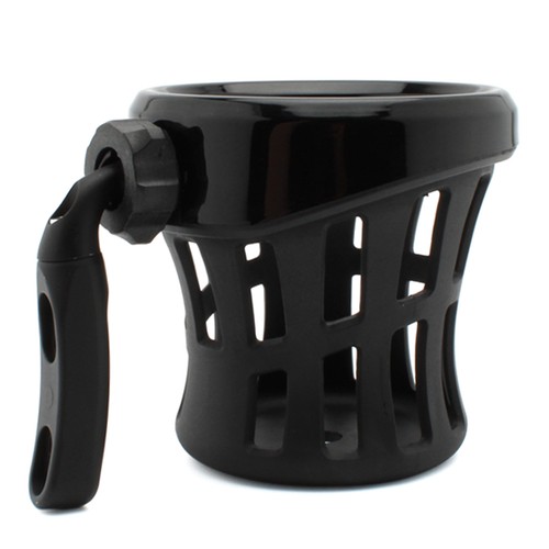 Motorcycle Handlebar Cup Holder Drink W/ Mesh Basket Mount Universal - Bild 12 von 24