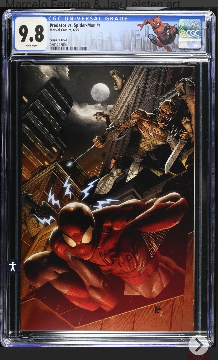 Predator Versus Spider-Man #1 (Virgin Edition) Value - GoCollect