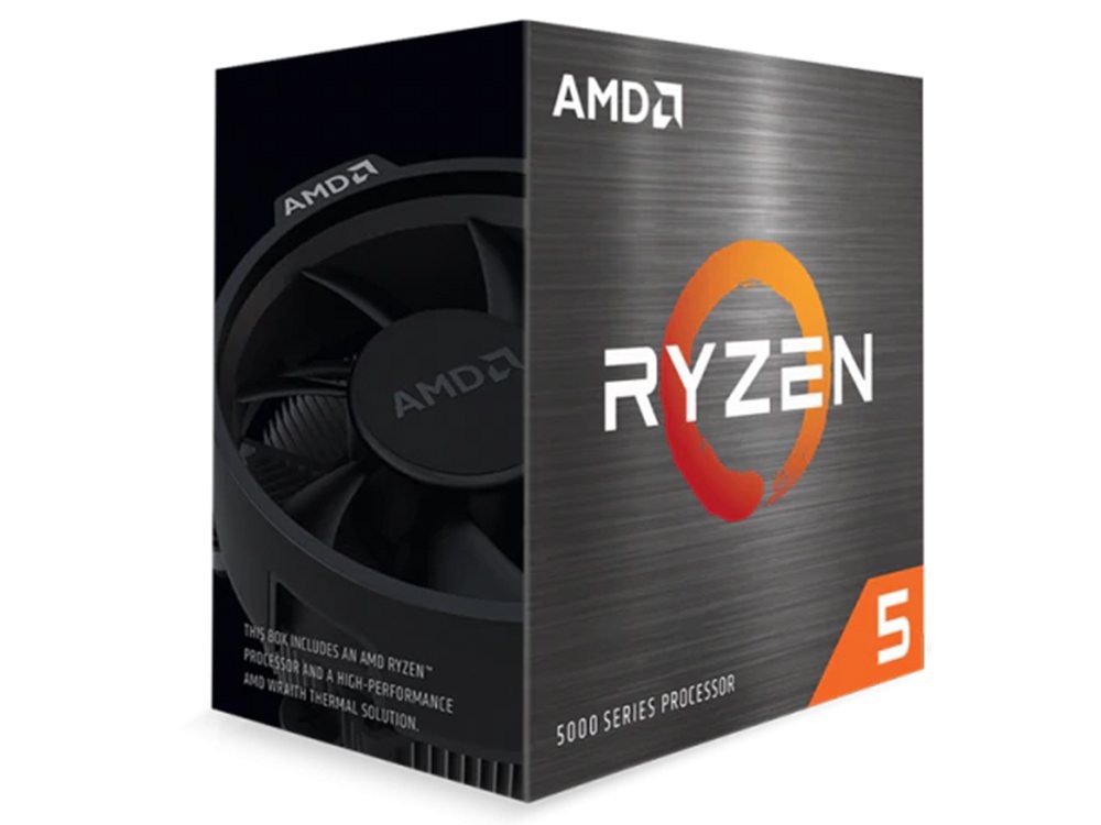 AMD Ryzen 5 5600X 4.60GHz 6 Cores 12 Threads AM4 Processor with Wraith Stealth C