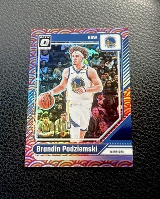 BRANDIN PODZIEMSKI 2024-25 DONRUSS OPTIC PHOTON PRIZM SSP WARRIORS