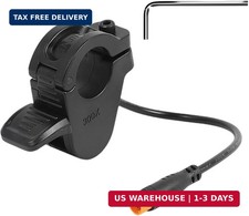 E-Bike Thumb Throttle 300X,Waterproof Ebike Throttle 3 Pin for 7/8inch 22mm Left