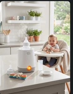 NIB Les premières années Simple Servez chaud à la bouteille rapide & Sanitisant pour suceurs