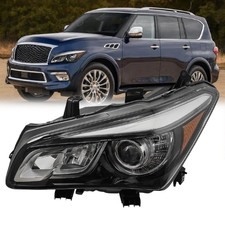 For 2014-2017 Infiniti Qx80 Led Headlight Wo Afs 26060-5za1a - Left Driver For 2014-2017 Infiniti Qx80 Led Headlight Wo Afs 26060-5za1a - Left Driver
