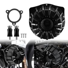 Schwarz 15 Speichen Luftfilter Grau Einlass F...