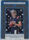 New Listing2024 Panini Photogenic #4 Drake Maye Rookie Introductions Blue #/99