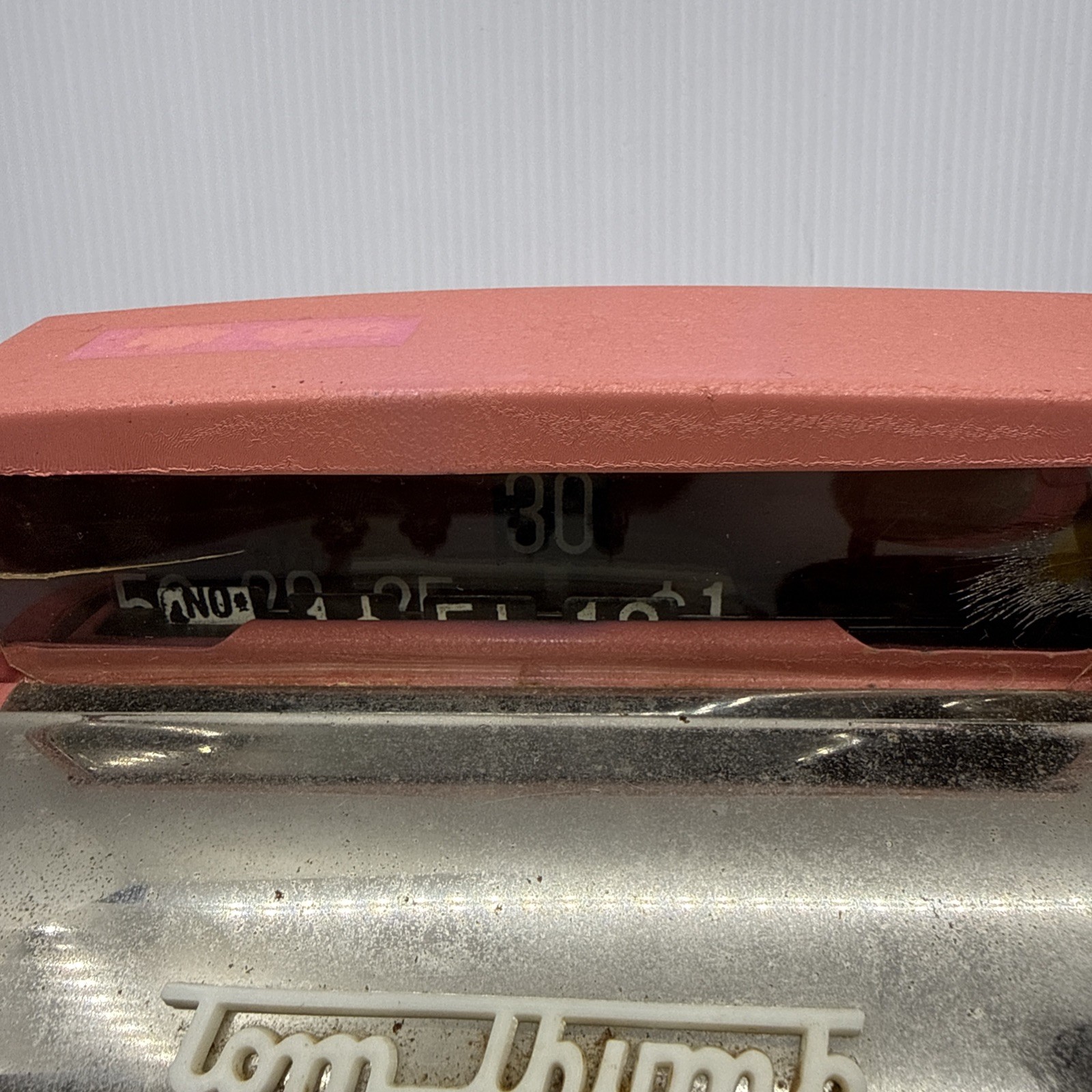 как выглядит Tom Thumb Pink Metal Cash Register 60s Western Stamping Co Model 1549 фото