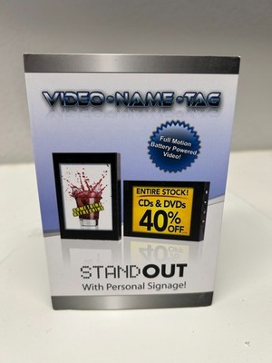 Powerview Interactive Displays Video Name Tag 7168 