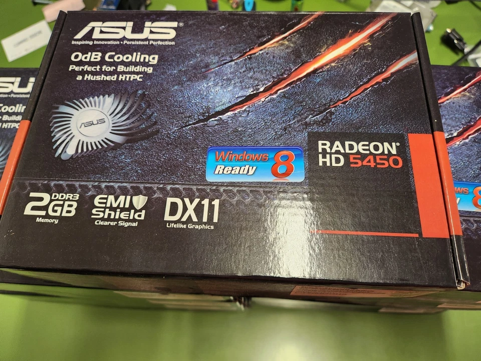 ASUS HD5450-SL-2GD3-L - 2GB DDR3 - Scheda Video Grafica - usata testata OK - Immagine 2 di 4