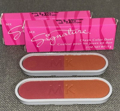 Lot of 2~MaryKay Signature Cheek Color Duet~ #102300 ~ GOLD CANYON ~ 0.2oz ~ NOS