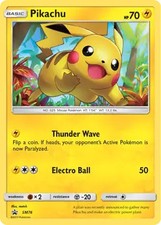 Pikachu - SM76 - Pokemon Sun & Moon Promo Holo Rare Card Sun & Moon NM on eBay