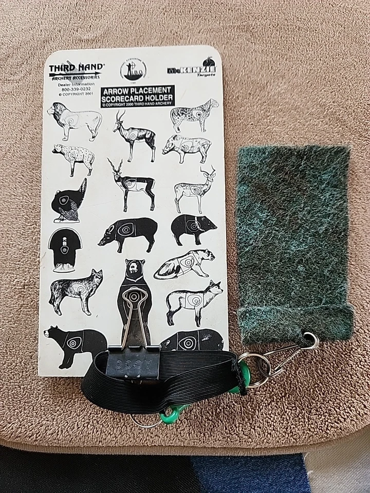 Portatarjetas de puntuación de colocación de flechas de tercera mano Foto 2 de 2